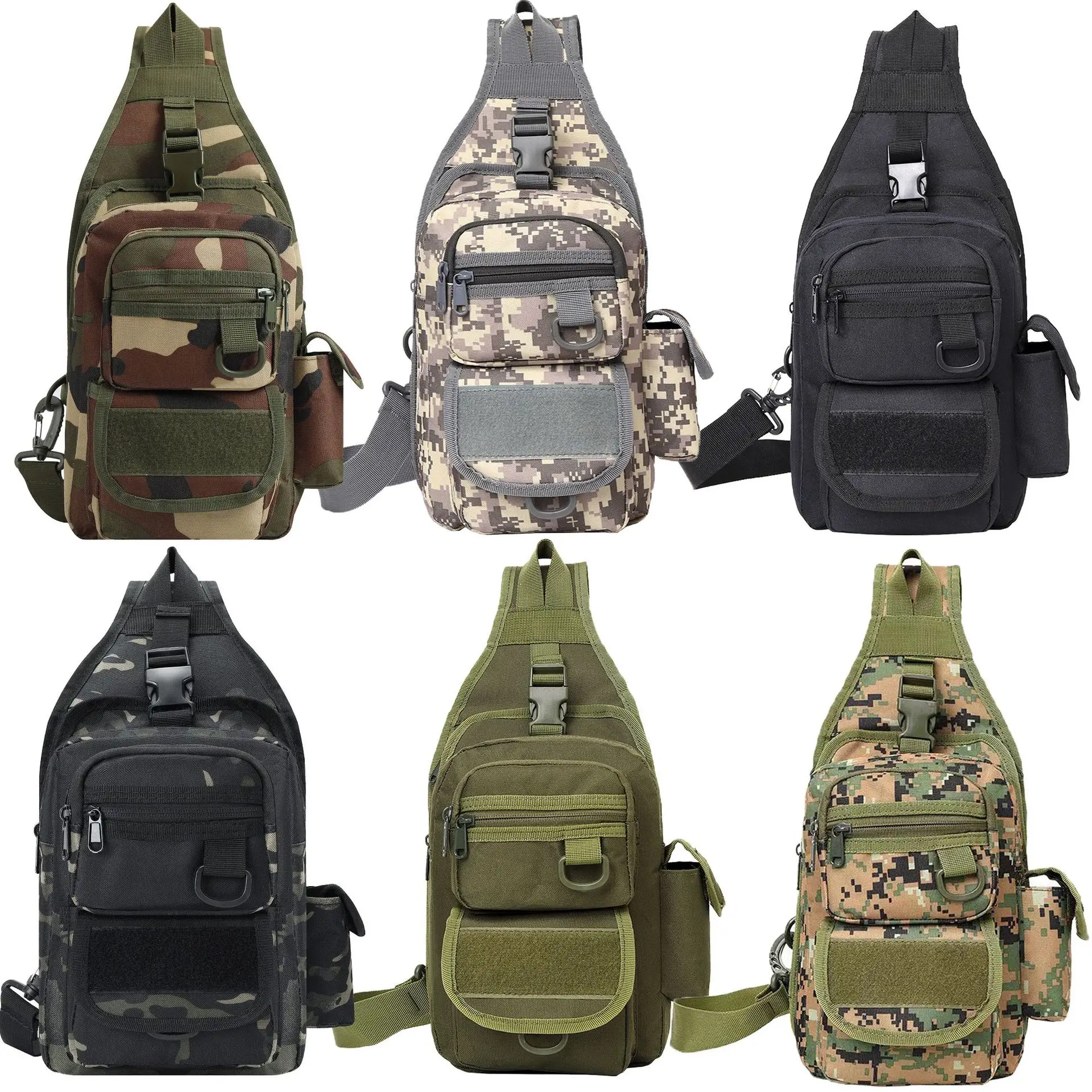 Men's Tactical Hidden Shoulder Bag Black Quick Access - Image 8