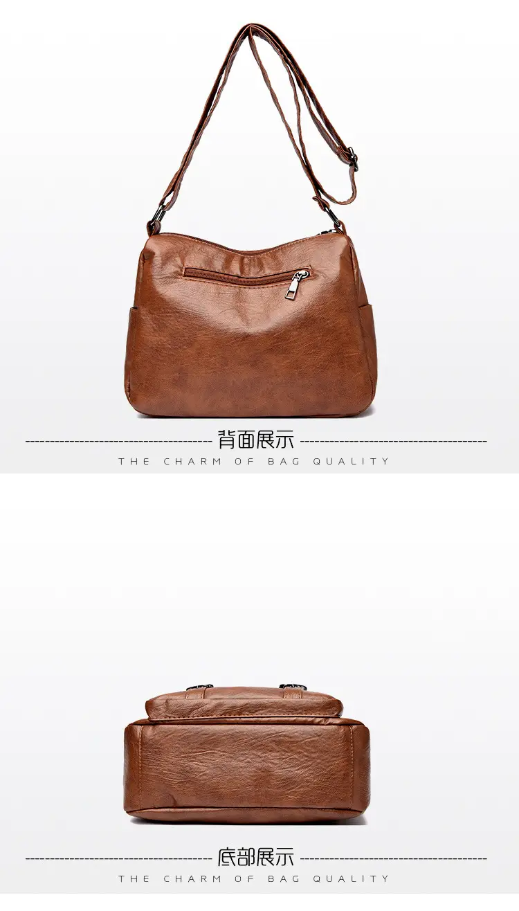 Women's 2026 Crossbody Bag Maroon Croc Leather — feature 19