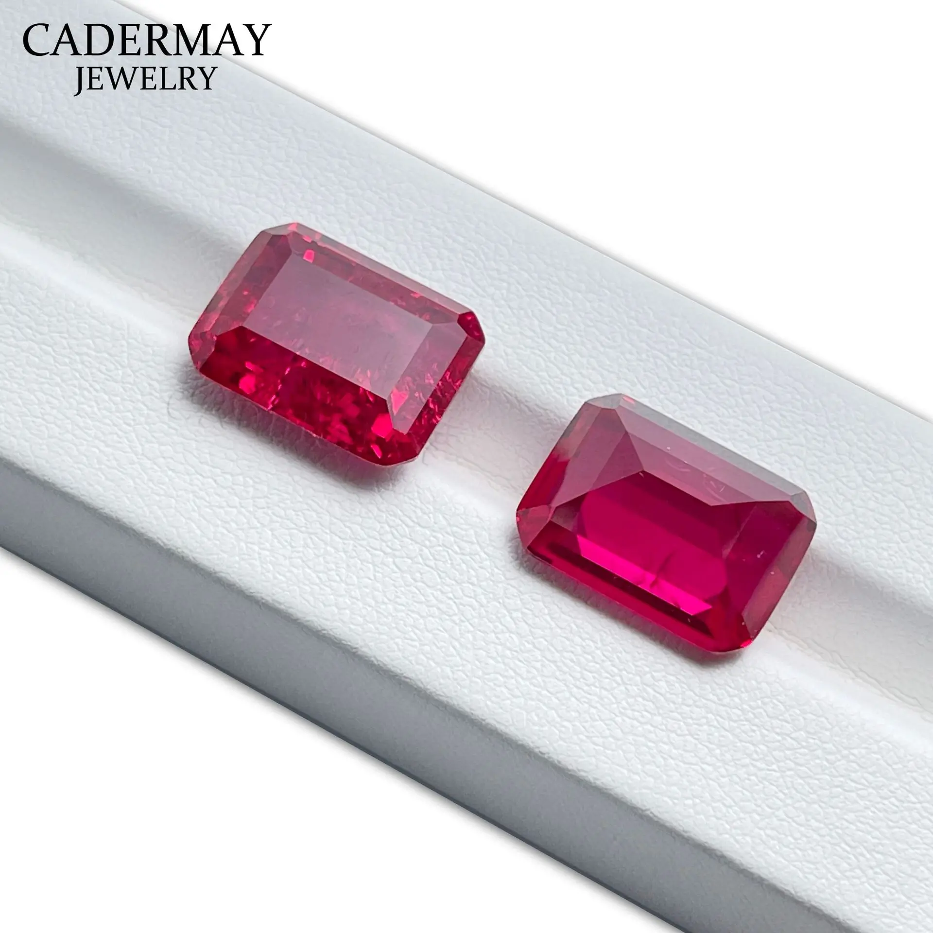Cotton Batting Synthetic Ruby Gems for Women — feature 5