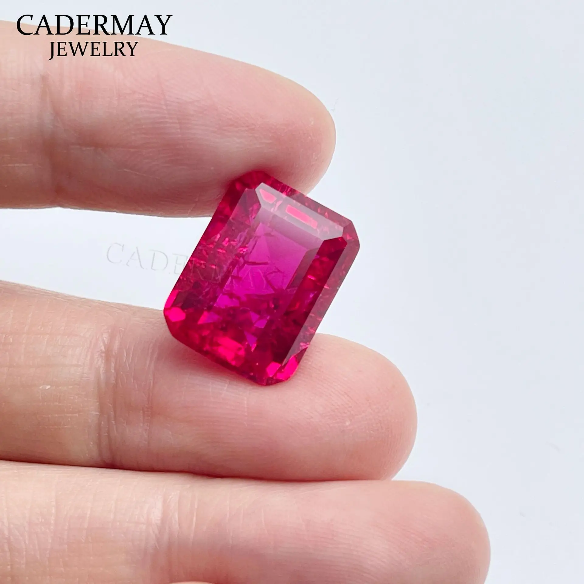 Cotton Batting Synthetic Ruby Gems for Women — feature 7