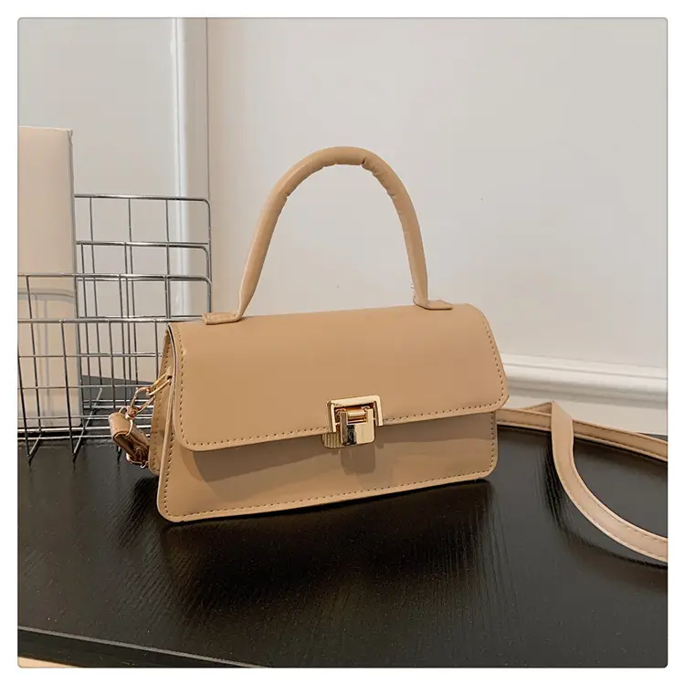 Portable Lock Small Bag Women 2024 Spring New Fashion - Image 6