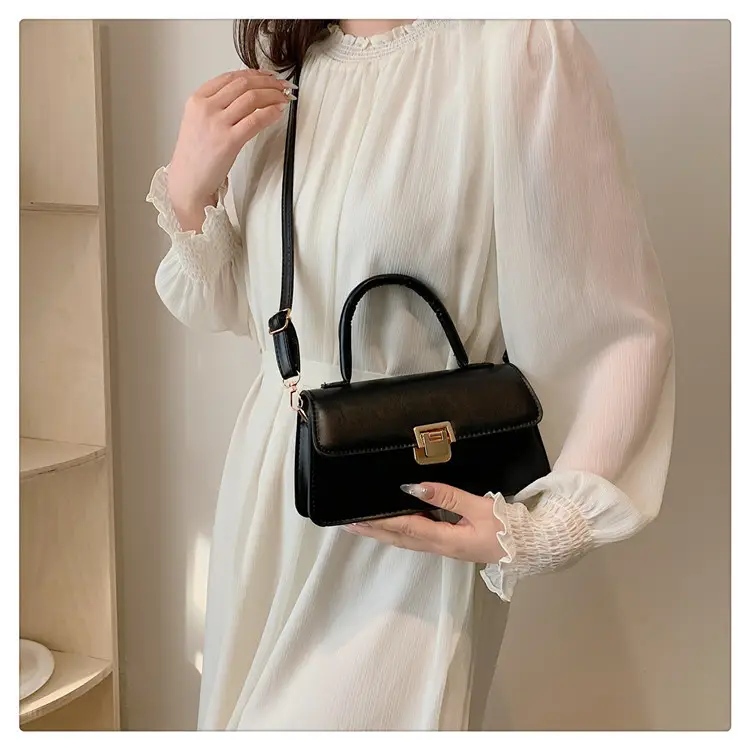 Portable Lock Small Bag Women 2024 Spring New Fashion — feature 14