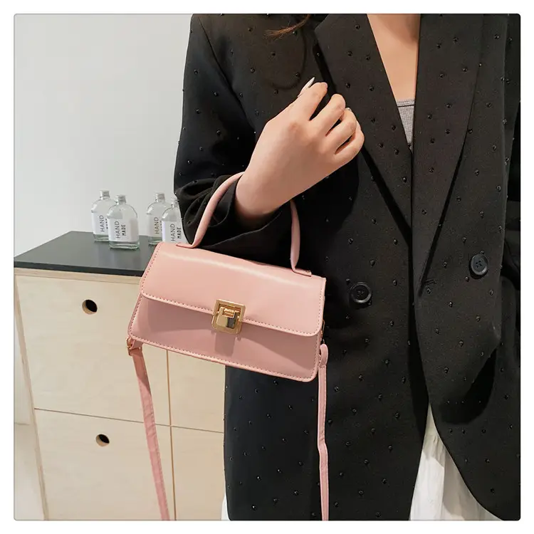 Portable Lock Small Bag Women 2024 Spring New Fashion — feature 18