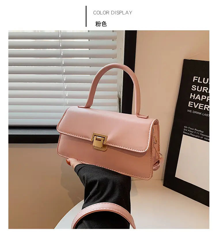 Portable Lock Small Bag Women 2024 Spring New Fashion — feature 37