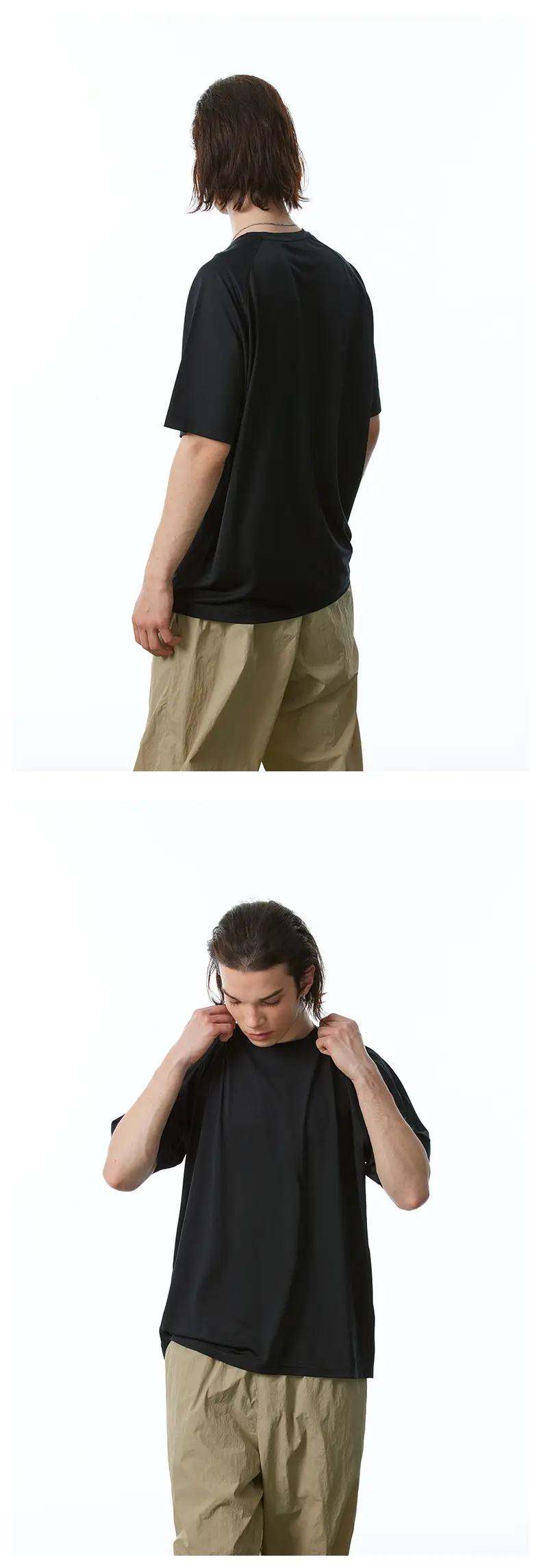 Men's Unf Bird Rag T-Shirt Black Short Sleeve — feature 24