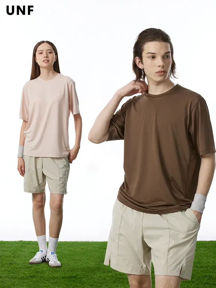 Men's Unf Bird Cotton T-Shirt Maroon 122g