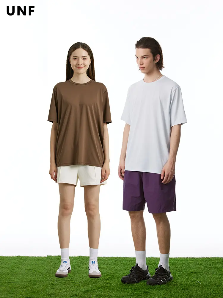 Men's Unf Bird Cotton T-Shirt Maroon 122g