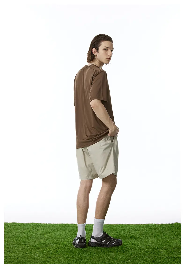 Men's Unf Bird Cotton T-Shirt Maroon 122g — feature 28