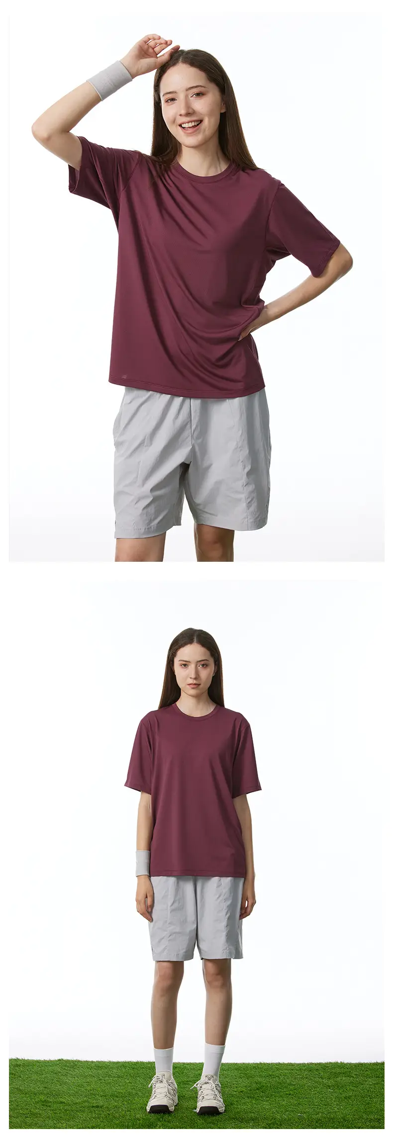 Men's Unf Bird Cotton T-Shirt Maroon 122g — feature 35