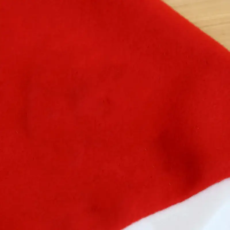 Red Christmas Hat with White Pom Pom Adult Children — feature 6