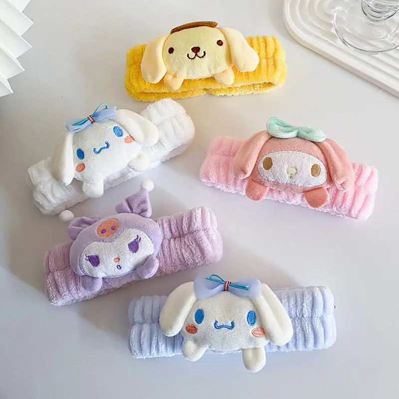 Plush Yugui Hair Band with Bow for Girls — feature 4