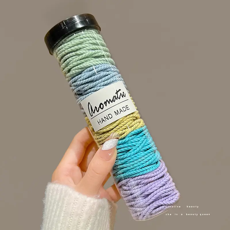 100 Pcs Colorful Hair Ties for Women