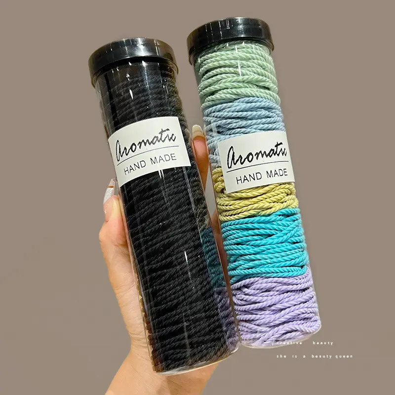 100 Pcs Colorful Hair Ties for Women
