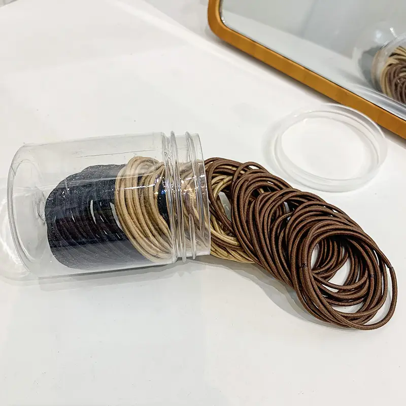 100 Pcs Colorful Hair Ties for Women