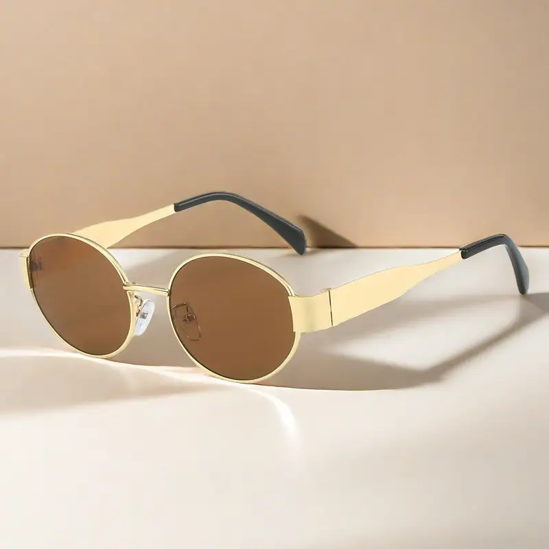 Women's Red Oval Sunglasses 2026 New Model - Image 6