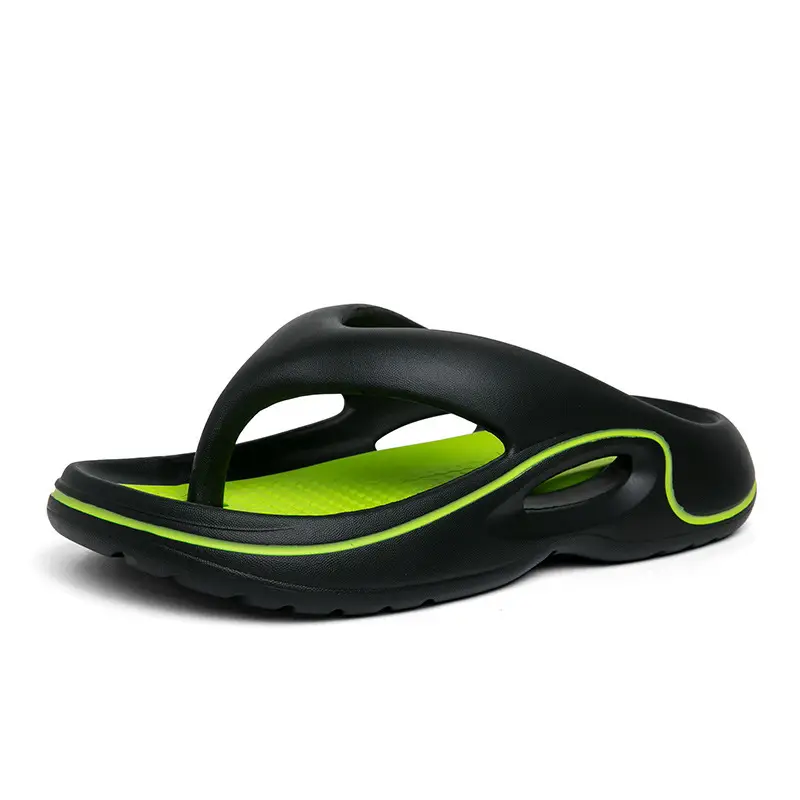 2024 Summer Large Size Flip-Flops Men's Green EVA