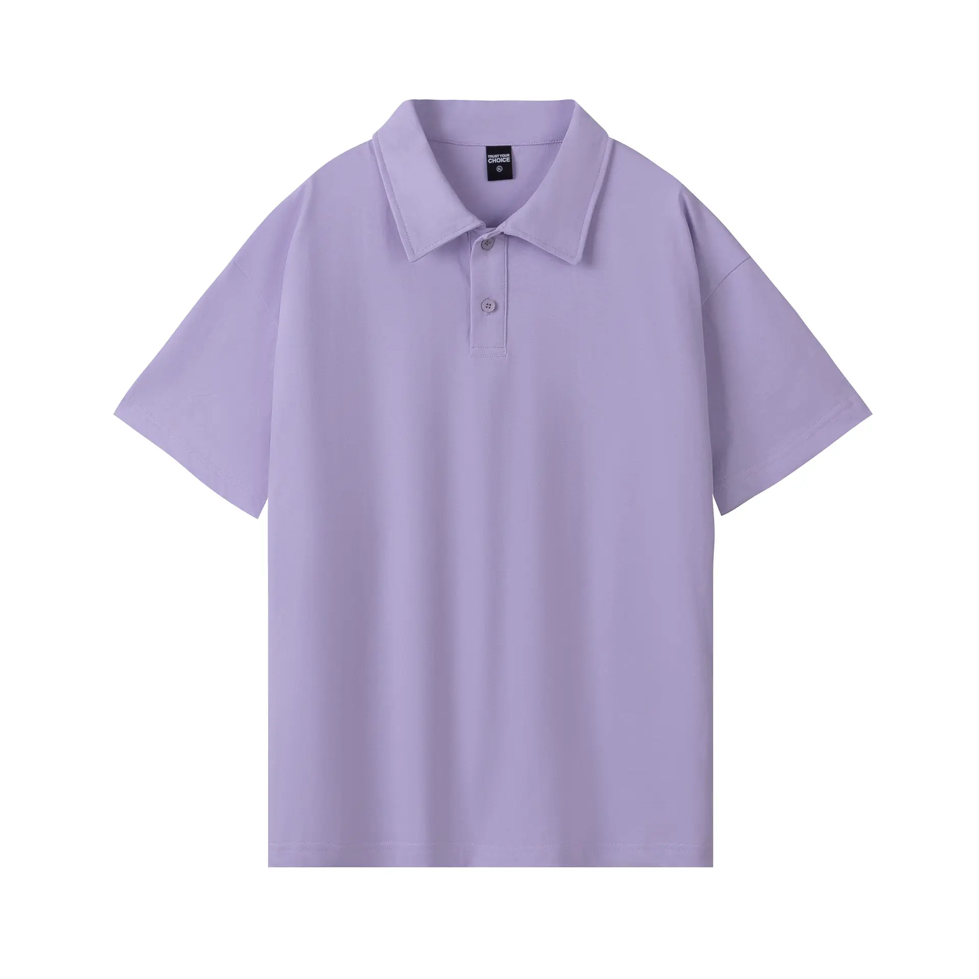 Men Cotton Polo Shirt Light Beige 32 Count Double Yarn - Image 9