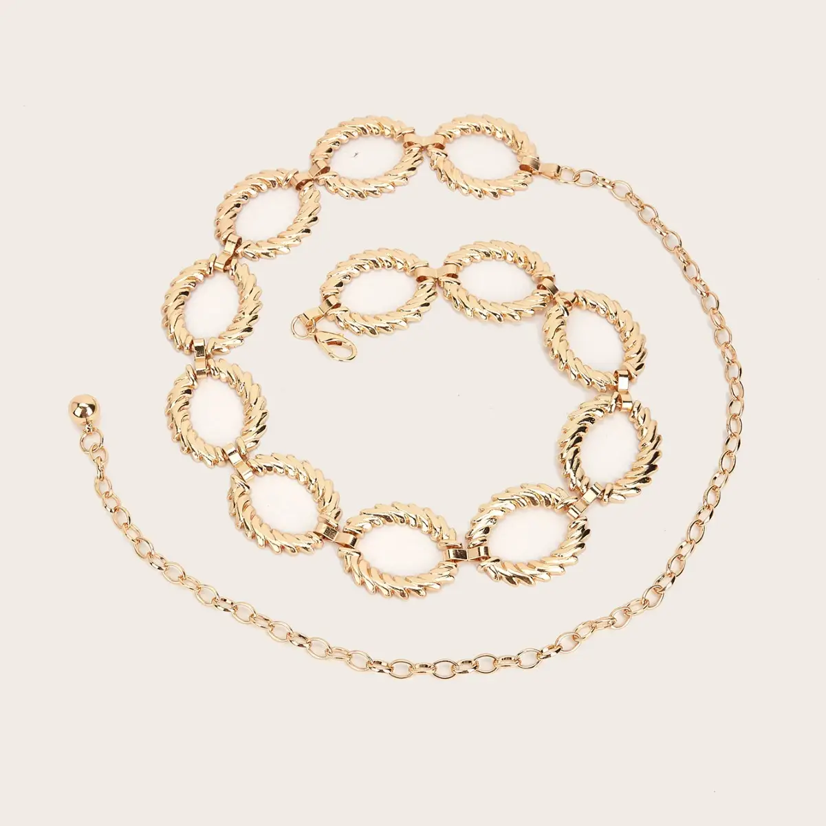 Silver Retro Waist Chain for Women - Image 3