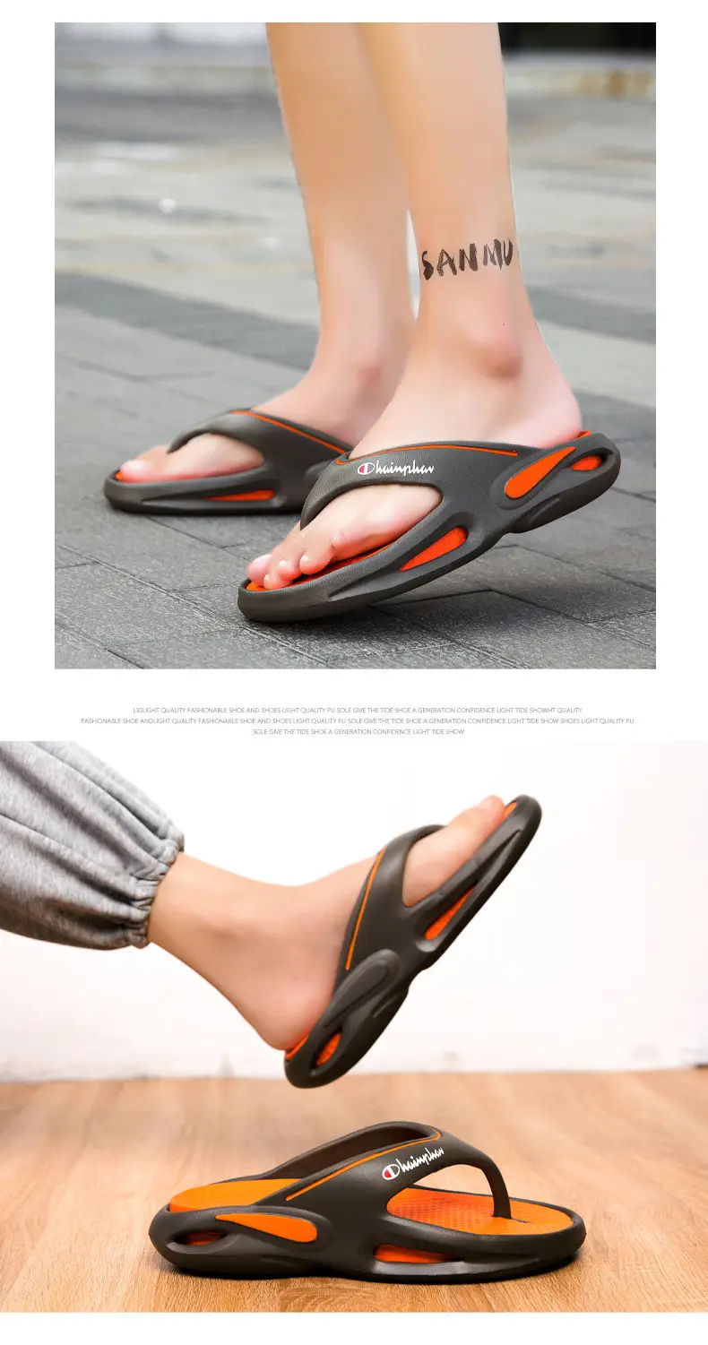 2024 Men's Green EVA Flip-Flops Beach Sandals — feature 12