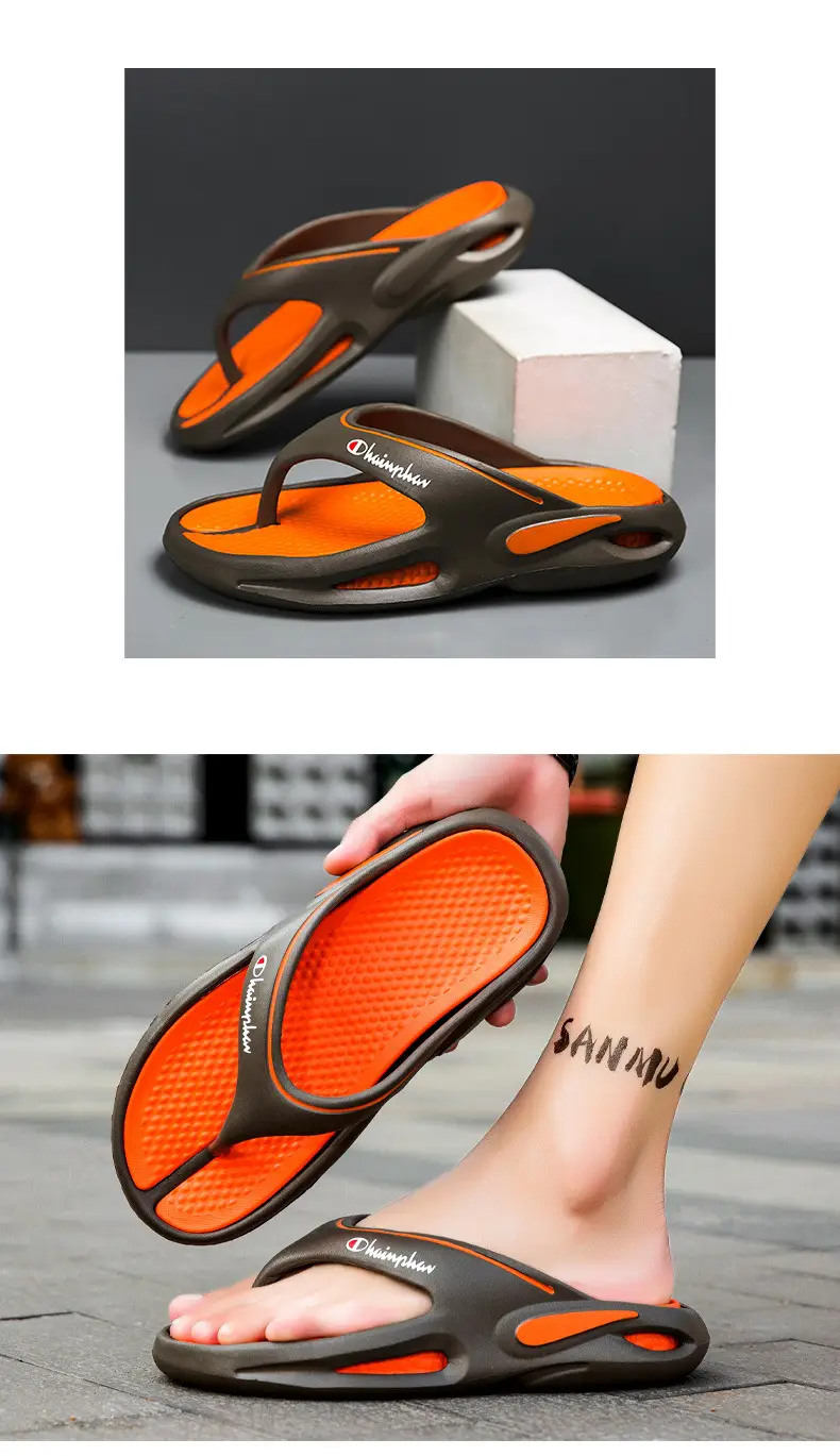 2024 Men's Green EVA Flip-Flops Beach Sandals — feature 13