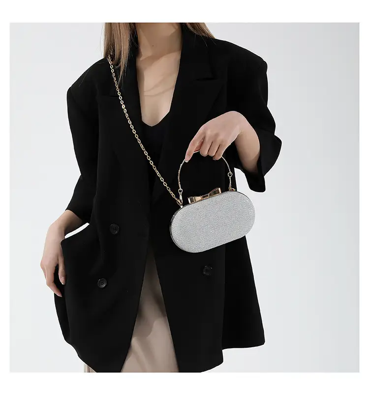 Women's Lock Handbag 2024 Spring Square Shoulder Crossbody Bag — feature 10