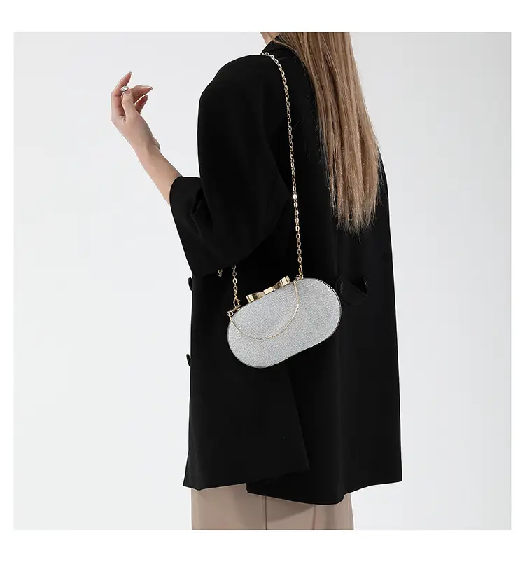 Women's Lock Handbag 2024 Spring Square Shoulder Crossbody Bag — feature 12