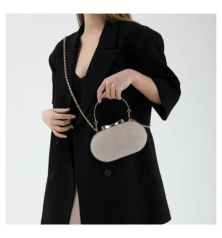 Women's Lock Handbag 2024 Spring Square Shoulder Crossbody Bag — feature 13