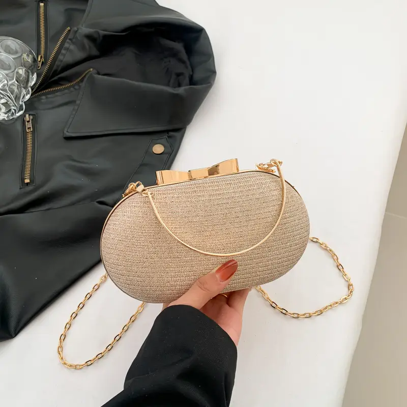 Women's Lock Handbag 2024 Spring Square Shoulder Crossbody Bag - Image 3