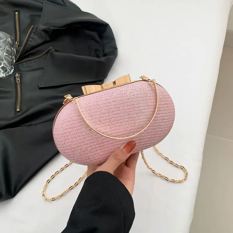 Women's Lock Handbag 2024 Spring Square Shoulder Crossbody Bag - Image 4