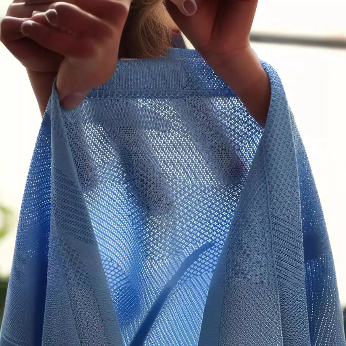 Children's Blue Mesh T-Shirt Quick Dry - Image 5
