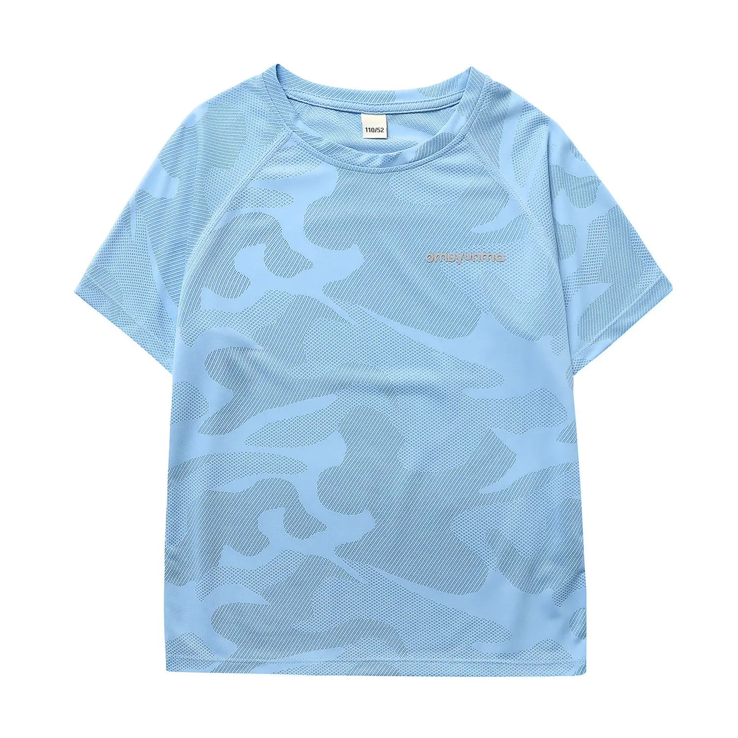 Children's Blue Mesh T-Shirt Quick Dry - Image 8
