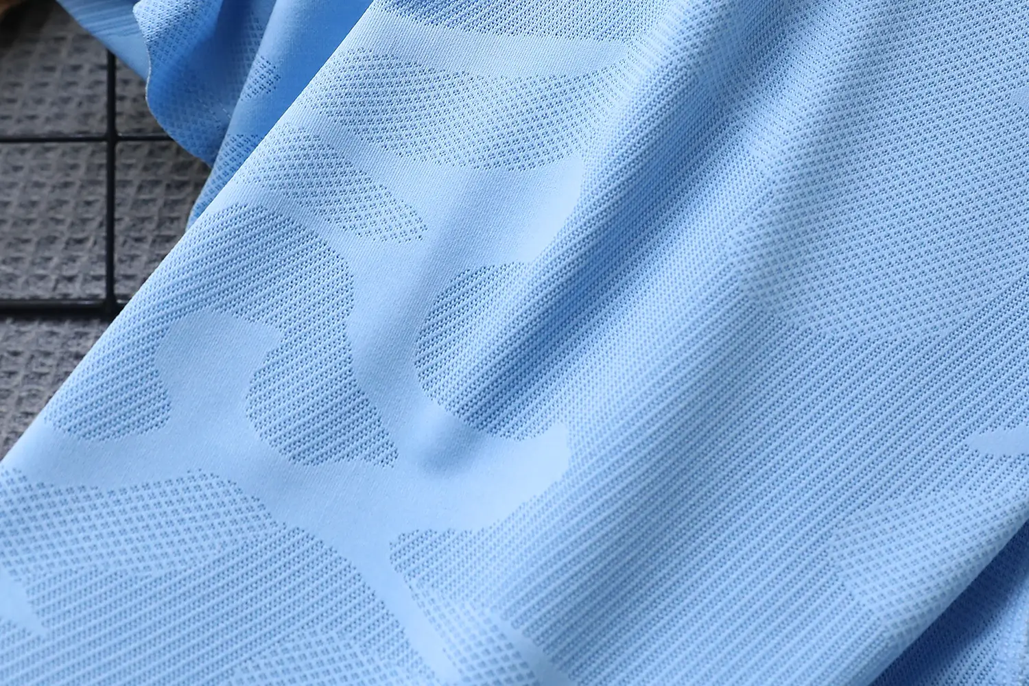 Children's Blue Mesh T-Shirt Quick Dry — feature 10