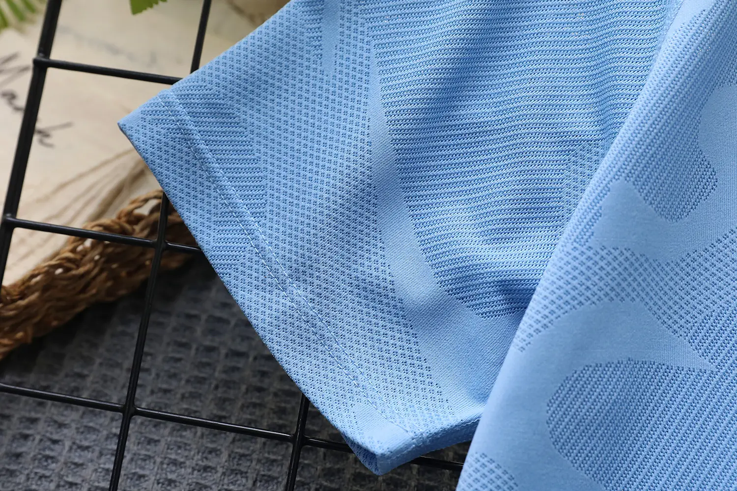 Children's Blue Mesh T-Shirt Quick Dry — feature 7