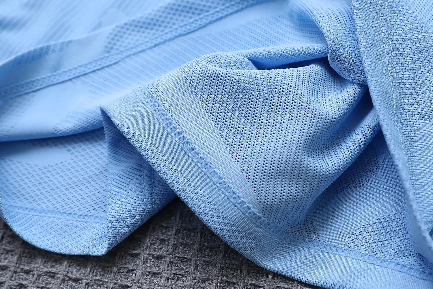 Children's Blue Mesh T-Shirt Quick Dry — feature 9
