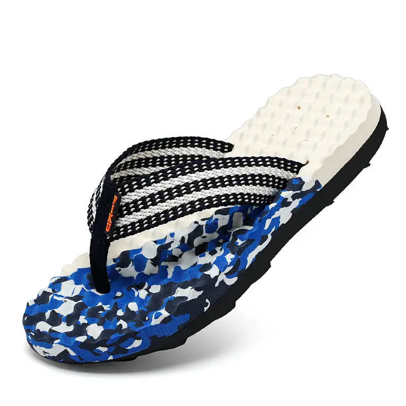 2024 Summer Vietnamese Slippers Men's Flip-Flops Shit Feeling Exterior Wear Camouflage Large Size Thick Bottom Outdoor Beach Sandals - Image 14