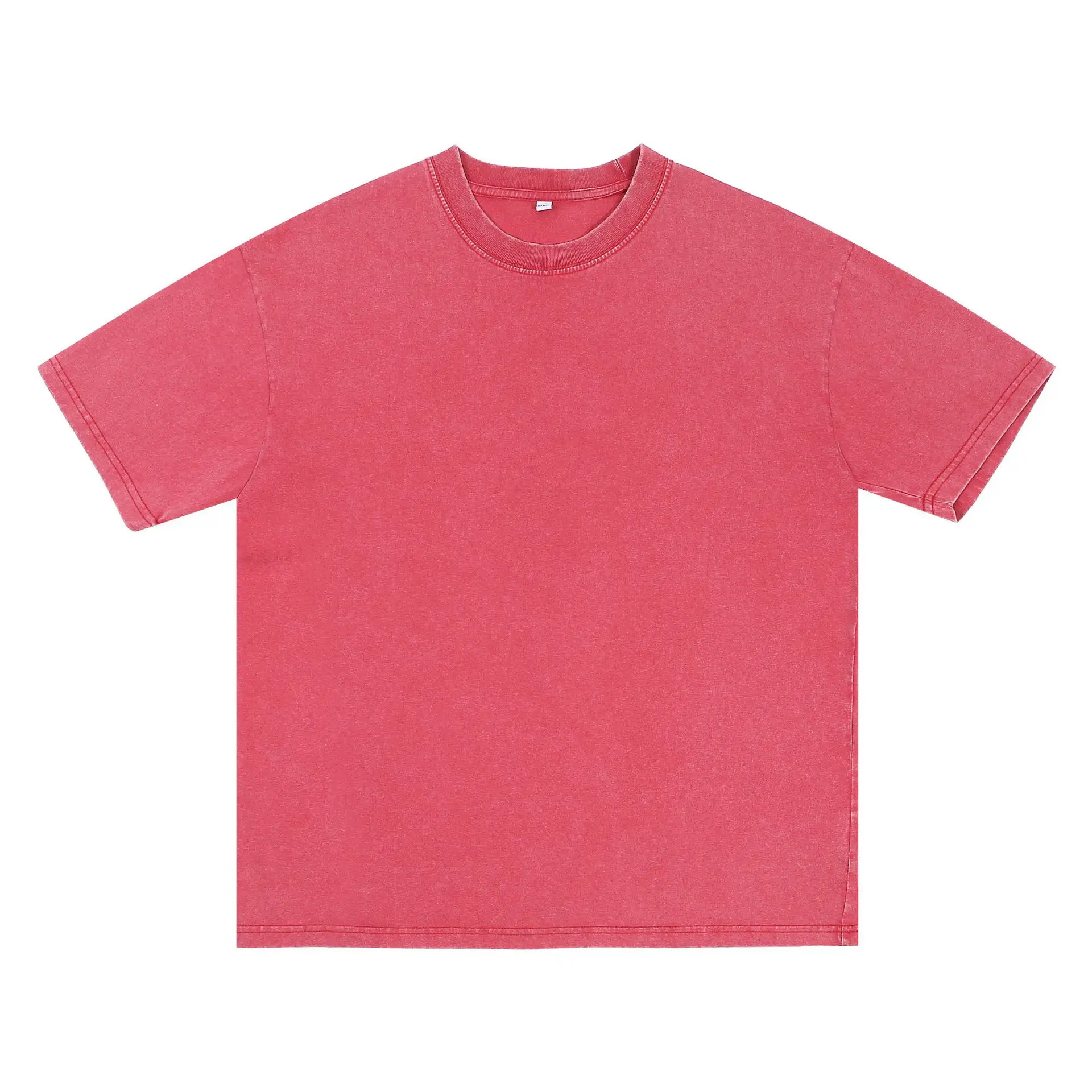 Heavy Duty Pure Cotton Men's T-Shirt Black Short Sleeve
