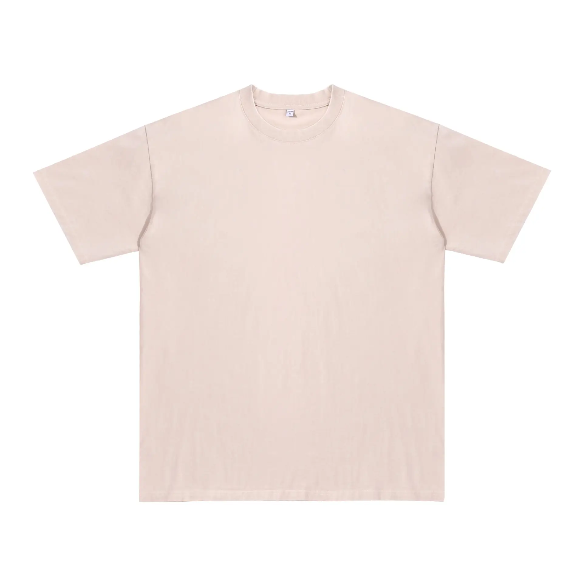 Heavy Duty Pure Cotton Men's T-Shirt Black Short Sleeve