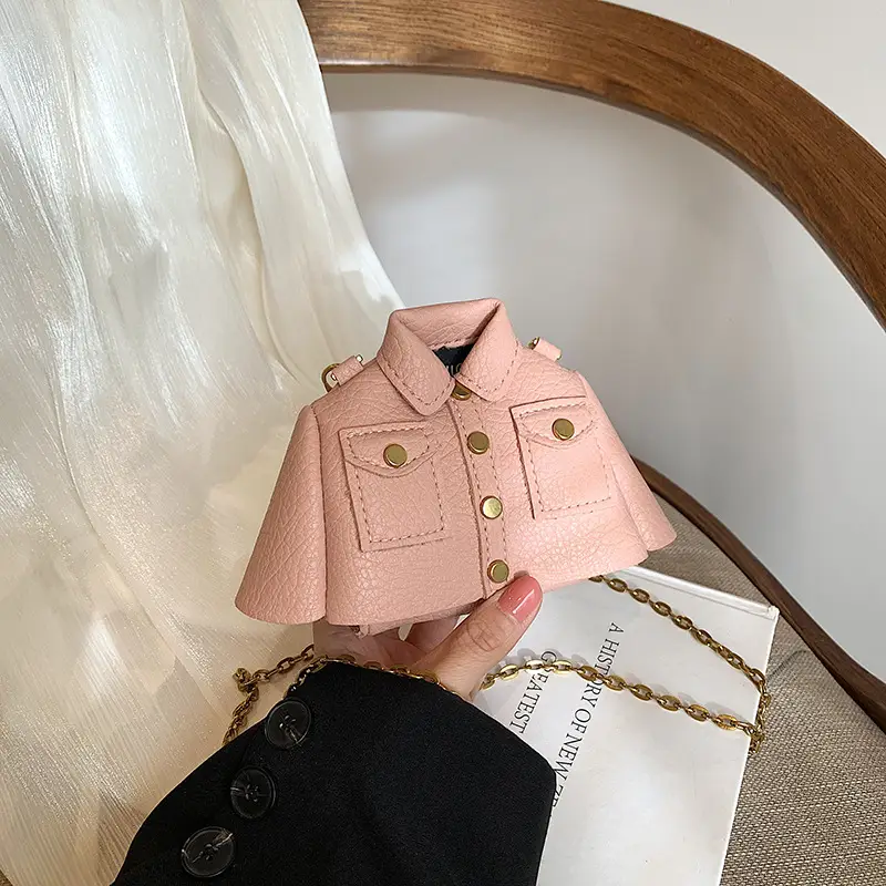 Women's Crossbody Mini Bag Beige Square Design