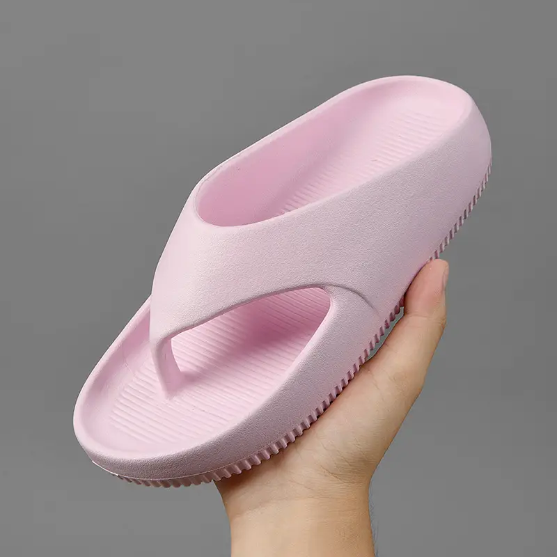 Teal EVA Clip-On Beach Slippers for Men Women