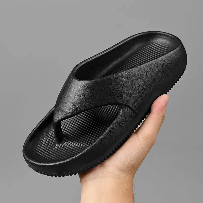 Teal EVA Clip-On Beach Slippers for Men Women