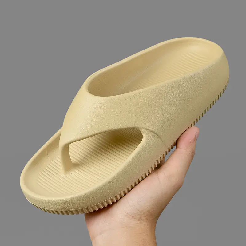 Teal EVA Clip-On Beach Slippers for Men Women