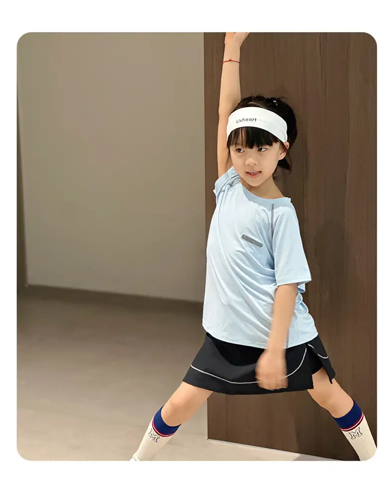 Children's Cool Sense T-Shirt Blue Medium to XL — feature 20