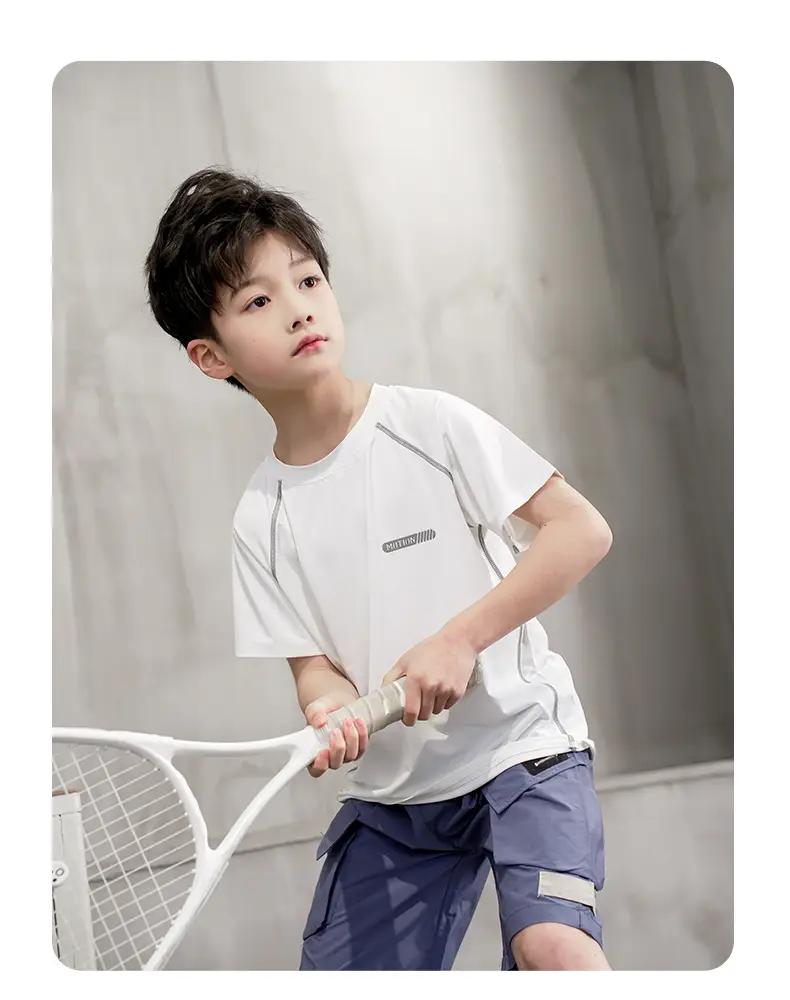 Children's Cool Sense T-Shirt Blue Medium to XL — feature 30