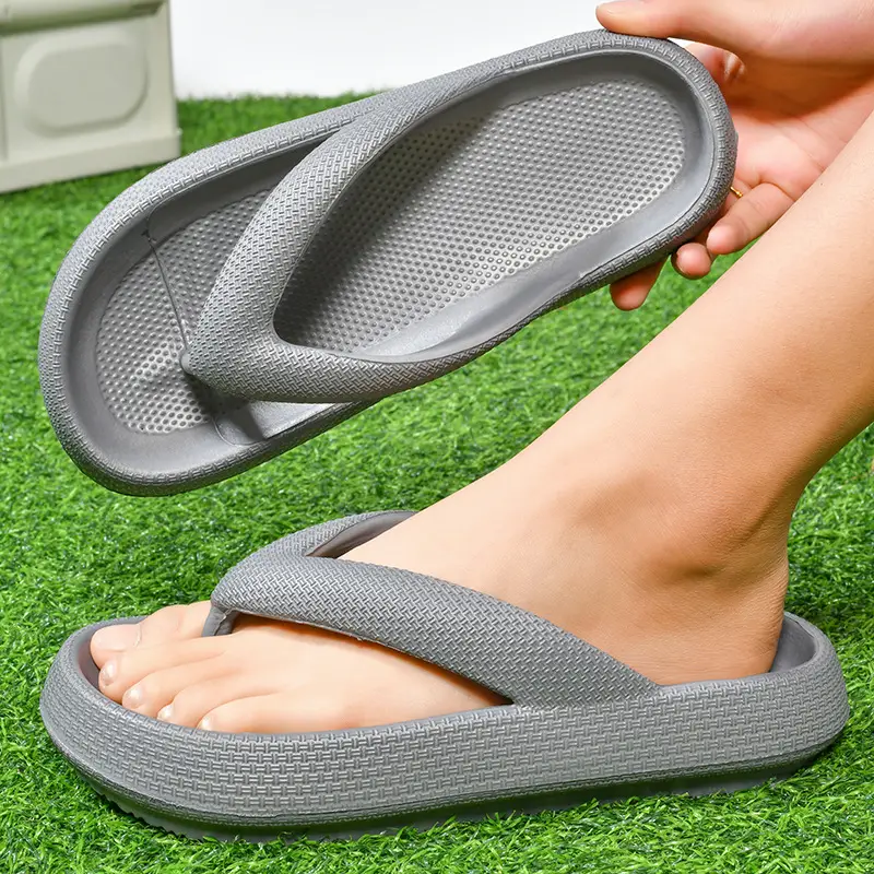 Couple Style Thick Soled Flip Flops for Men Women Summer - Image 14