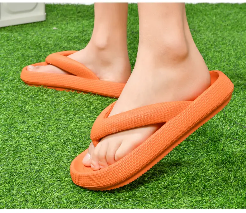 Couple Style Thick Soled Flip Flops for Men Women Summer — feature 14