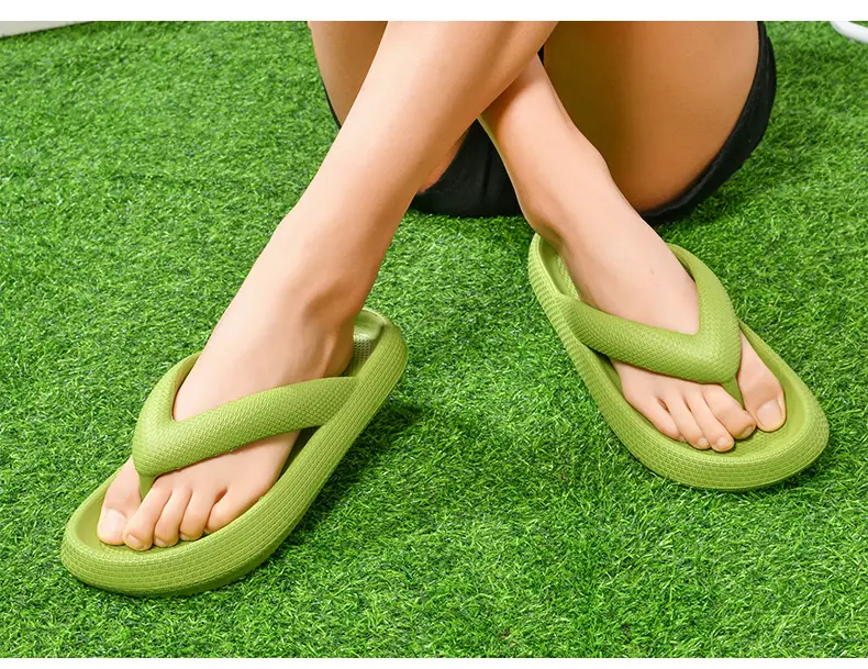 Couple Style Thick Soled Flip Flops for Men Women Summer — feature 20