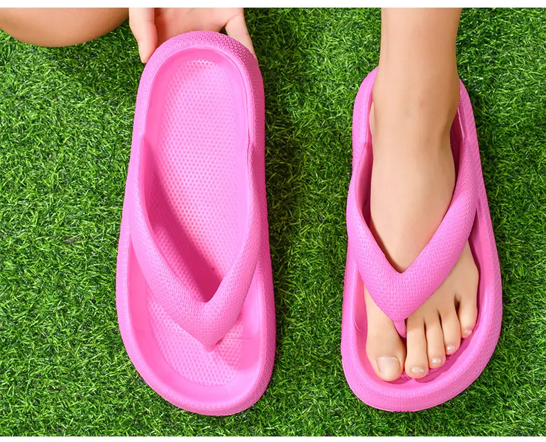 Couple Style Thick Soled Flip Flops for Men Women Summer — feature 21
