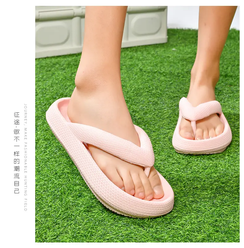Couple Style Thick Soled Flip Flops for Men Women Summer — feature 30