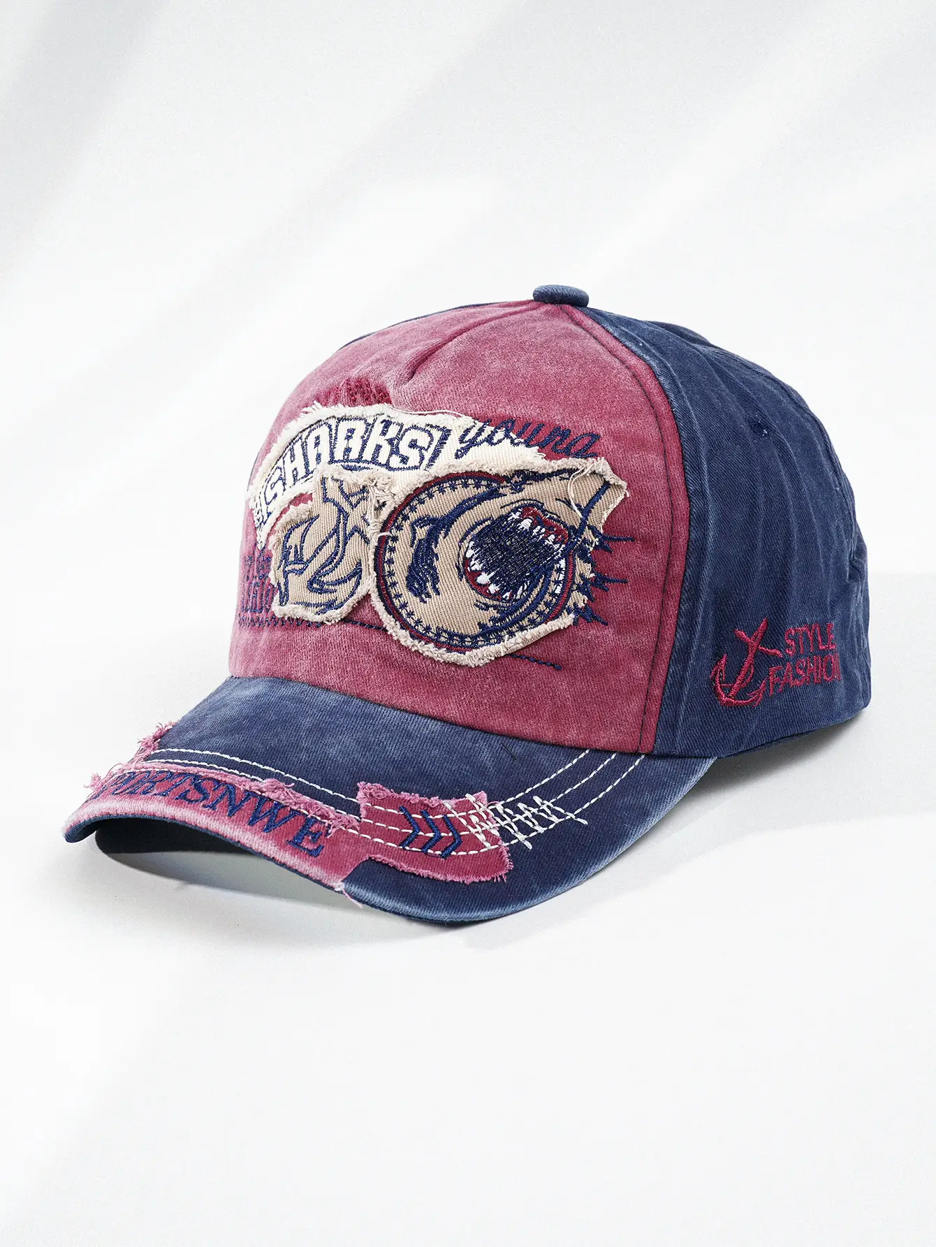 Vintage Embroidered Baseball Cap for Men with Washed Design — feature 3