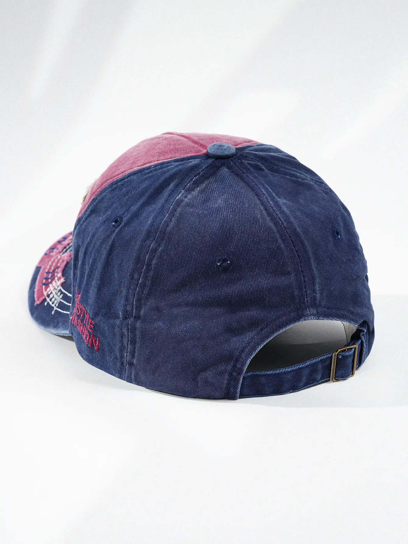 Vintage Embroidered Baseball Cap for Men with Washed Design — feature 4
